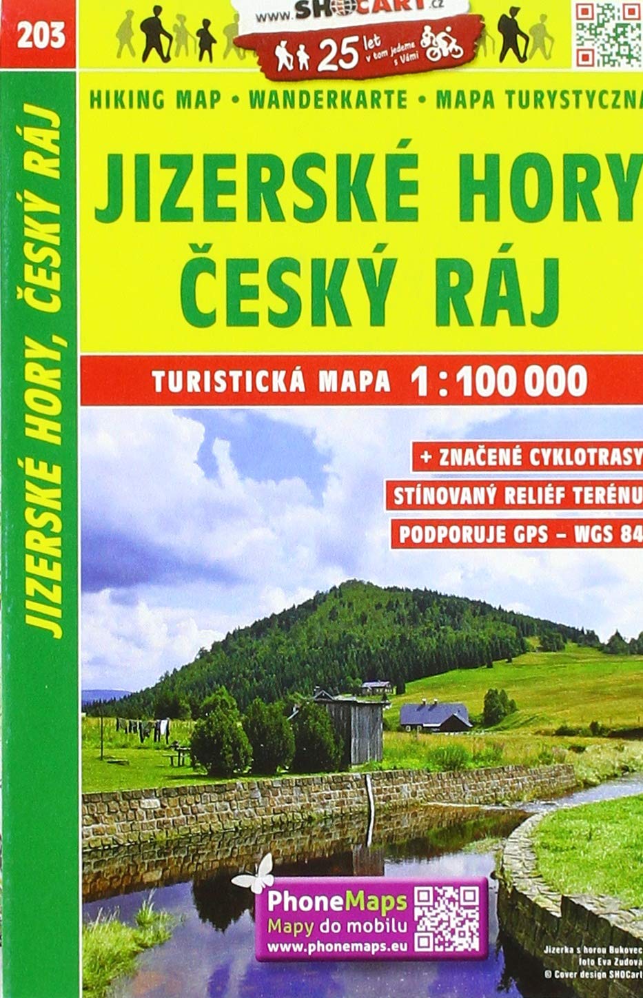 SC 203 Jizerske hory 1:100T Maps & Plans