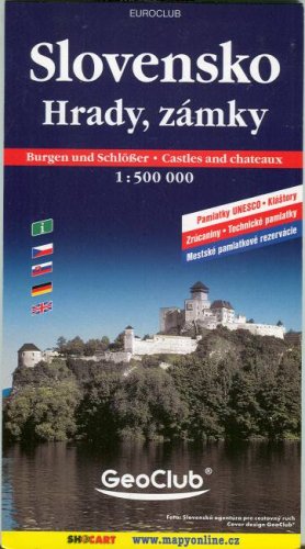 Hrady a zamky SR 1:500.000: Shocart Autokarte Leisure, Home & Garden