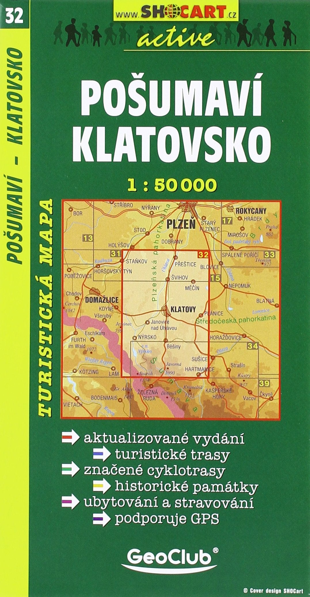 SC 032 Posumavi-Klatovsko 1:50T Maps & Plans