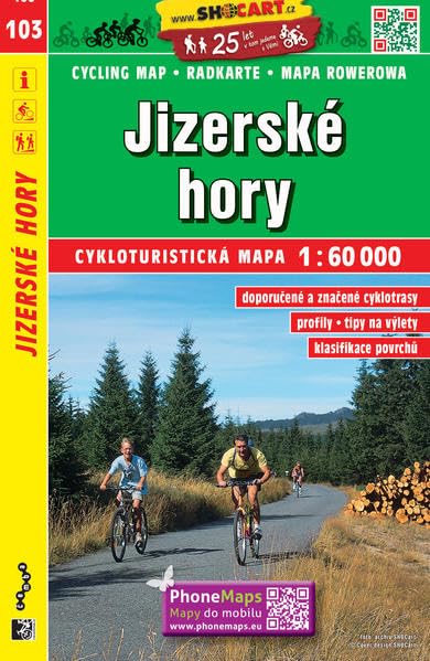 Jizerské hory / Isergebirge (Radkarte 1:60.000) book