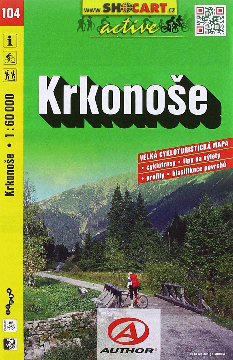 Krkonoše / Riesengebirge (Radkarte 1:60.000) (SHOCart Radkarte 1:60.000 Tschechien, Band 104) Leisure, Home & Garden