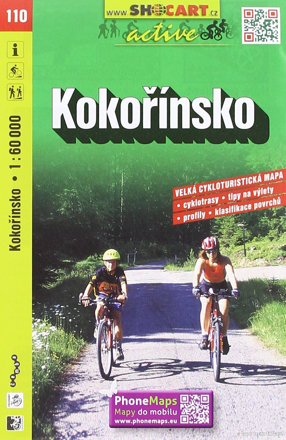 Kokořínsko / Kokorschin (Radkarte 1:60.000) (SHOCart Radkarte 1:60.000 Tschechien, Band 110) Leisure, Home & Garden