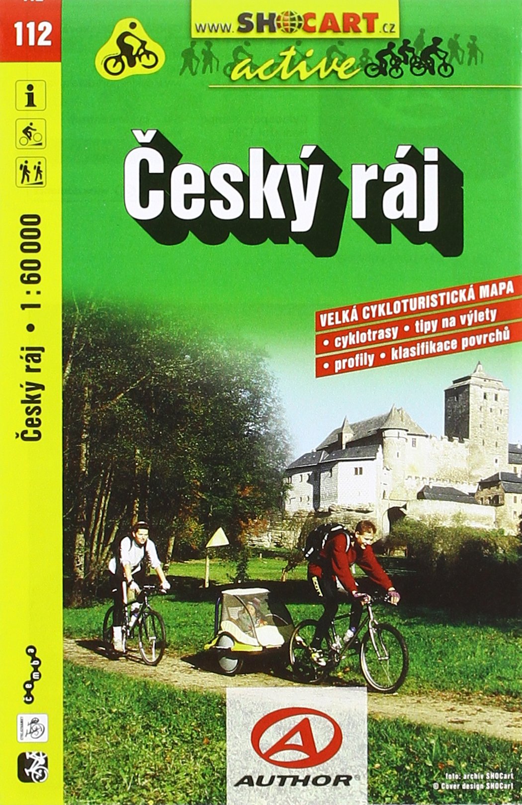 Český ráj / Böhmisches Paradies (Radkarte 1:60.000) Leisure, Home & Garden