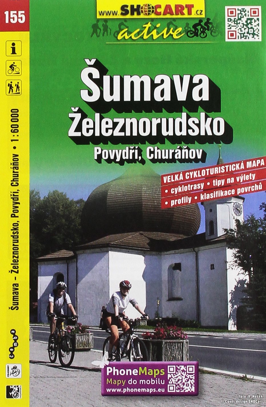 Šumava Železnorudsko, Povydří, Churáňov / Böhmerwald, Eisenstein (Radkarte 1:60.000) book
