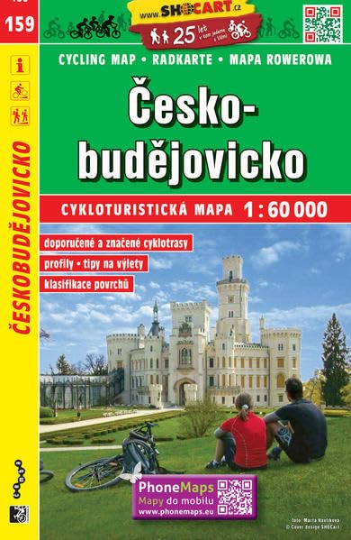 Českobudějovicko / Budweis (Radkarte 1:60.000) Leisure, Home & Garden
