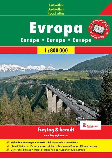 Europa (Autoatlas 1:800.000) Leisure, Home & Garden