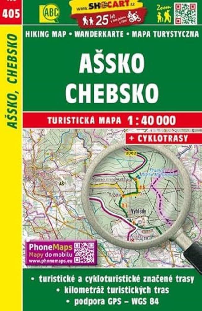Wanderkarte Tschechien Assko, Chebsko 1 : 40 000 Leisure, Home & Garden