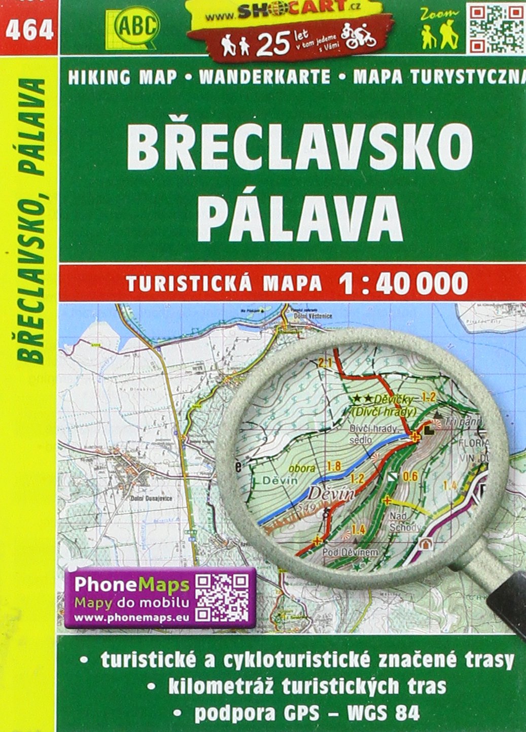 Břeclavsko, Pálava / Lundenburg, Pollauer Berge (Wander - Radkarte 1:40.000) (SHOCart Wander - Radkarte 1:40.000 Tschechien, Band 464) Leisure, Home & Garden