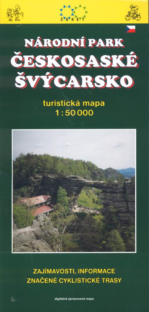 Českosaské Švýcarsko 1:50 000: Národní park (2005) Maps & Plans