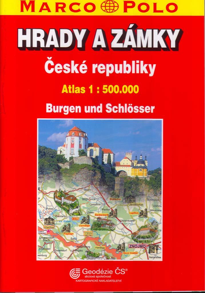 Hrady a zámky ČR/atlas 1: 500 T Books