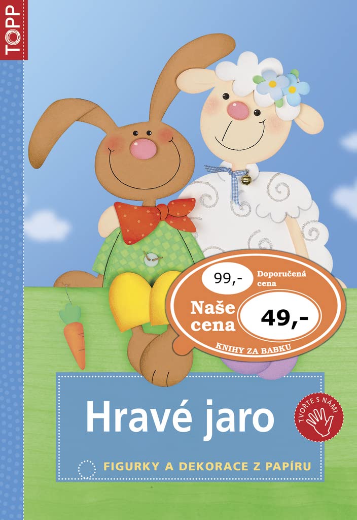 Hravé jaro: CZ3800 Figurky a dekorace z papíru book