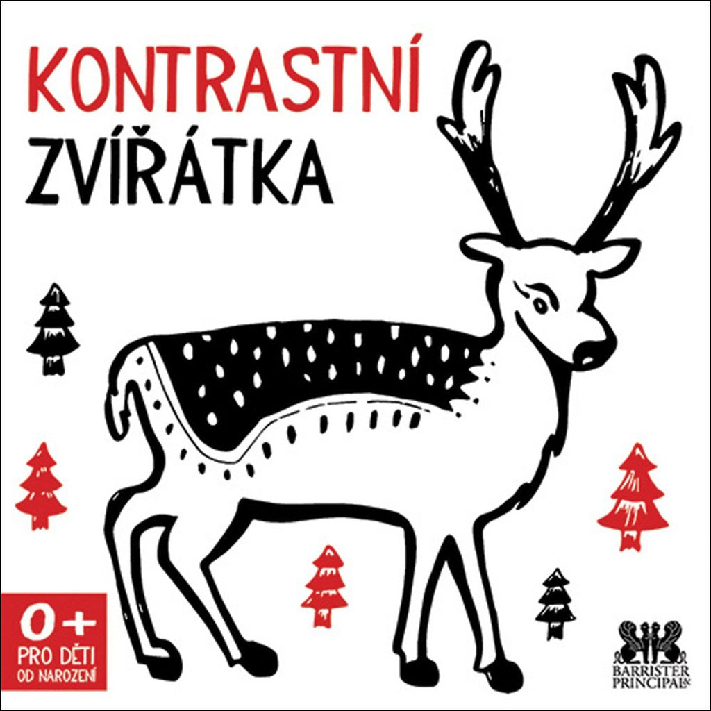 Kontrastní zvířátka: Pro děti od narození (2018) Books