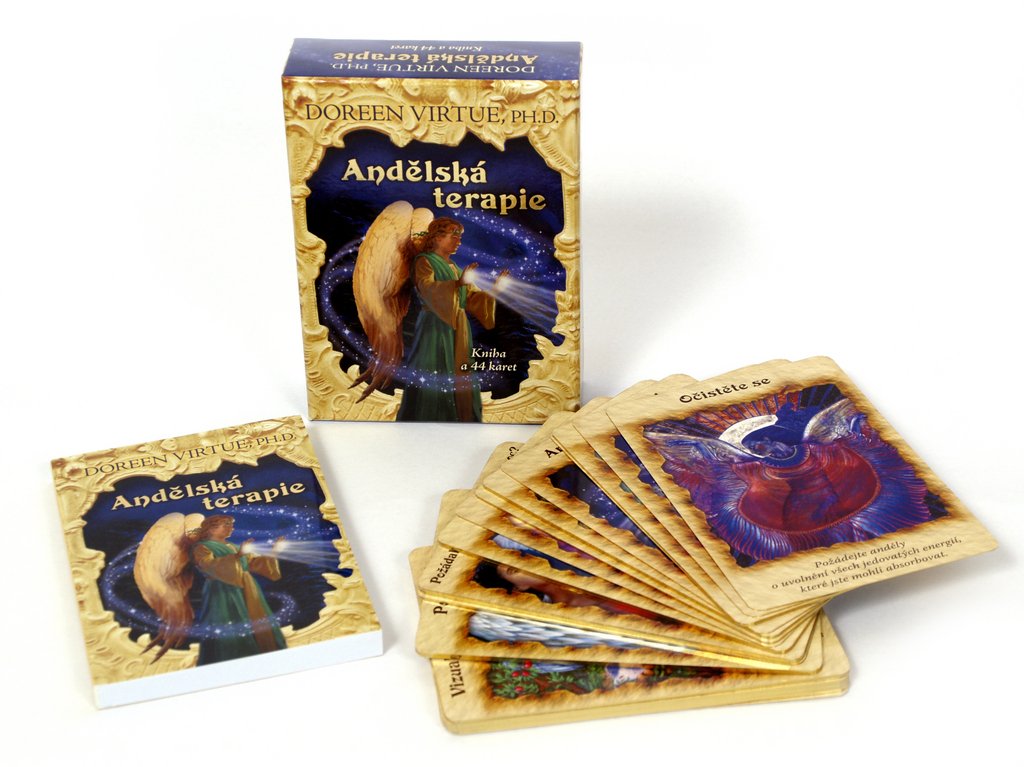 Andělská terapie: kniha a 44 karet (2010) Books