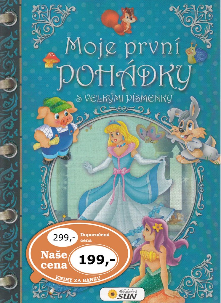 Moje první pohádky: s velkými písmenky (2014) Books