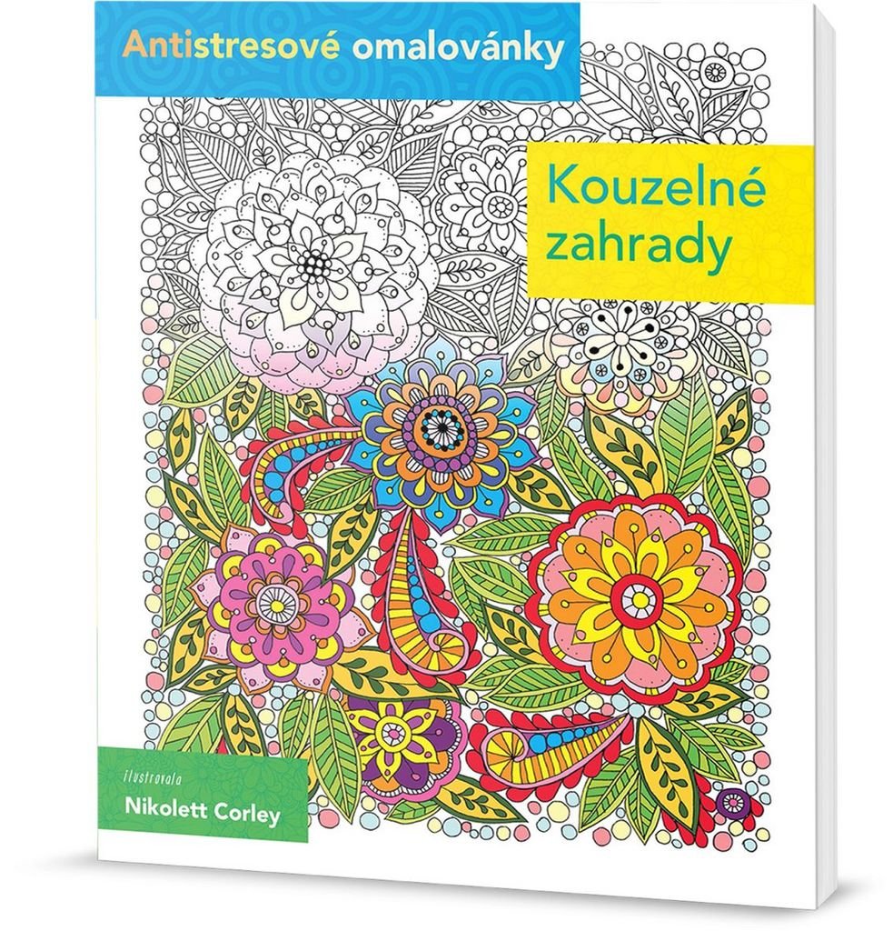 Kouzelné zahrady: Antistresové omalovánky (2015) Books