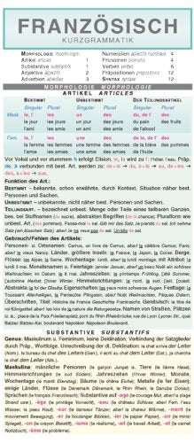 Franzosisch: Kurzgrammatik Foreign Languages ​​& Dictionaries