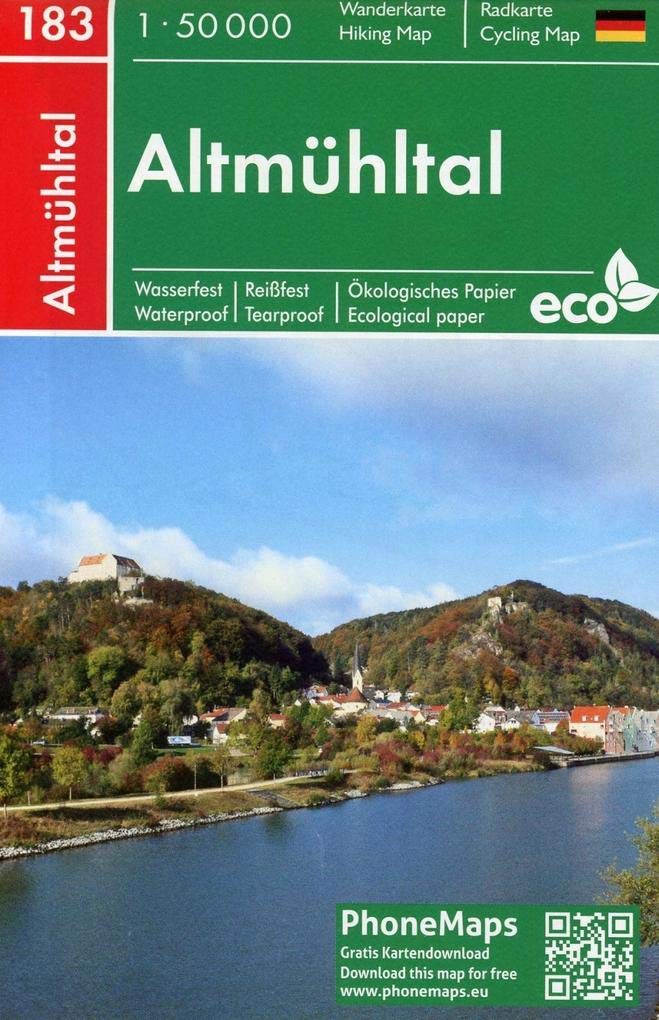 Altmühltal, Wander - Radkarte 1 : 50 000 Leisure, Home & Garden
