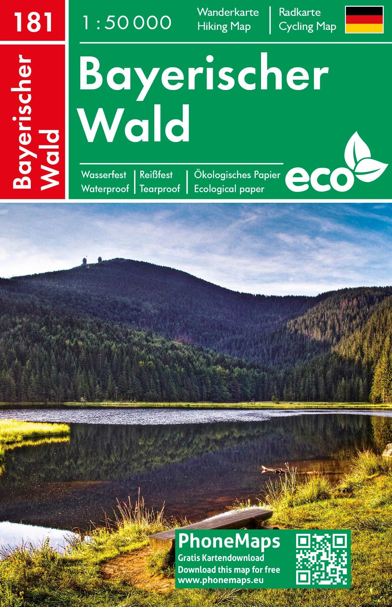 Bayerischer Wald, Wander - Radkarte 1 : 50 000 (PhoneMaps Wander - Radkarte Deutschland, Band 181) Leisure, Home & Garden