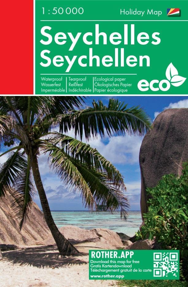Seychellen, Freizeitkarte 1 : 50 000 Health, Nutrition & Fitness