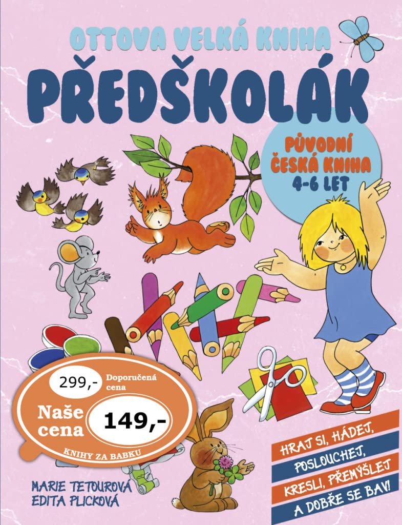 Ottova velká kniha Předškolák: Původní česká kniha, 4-6 let (2014) Books