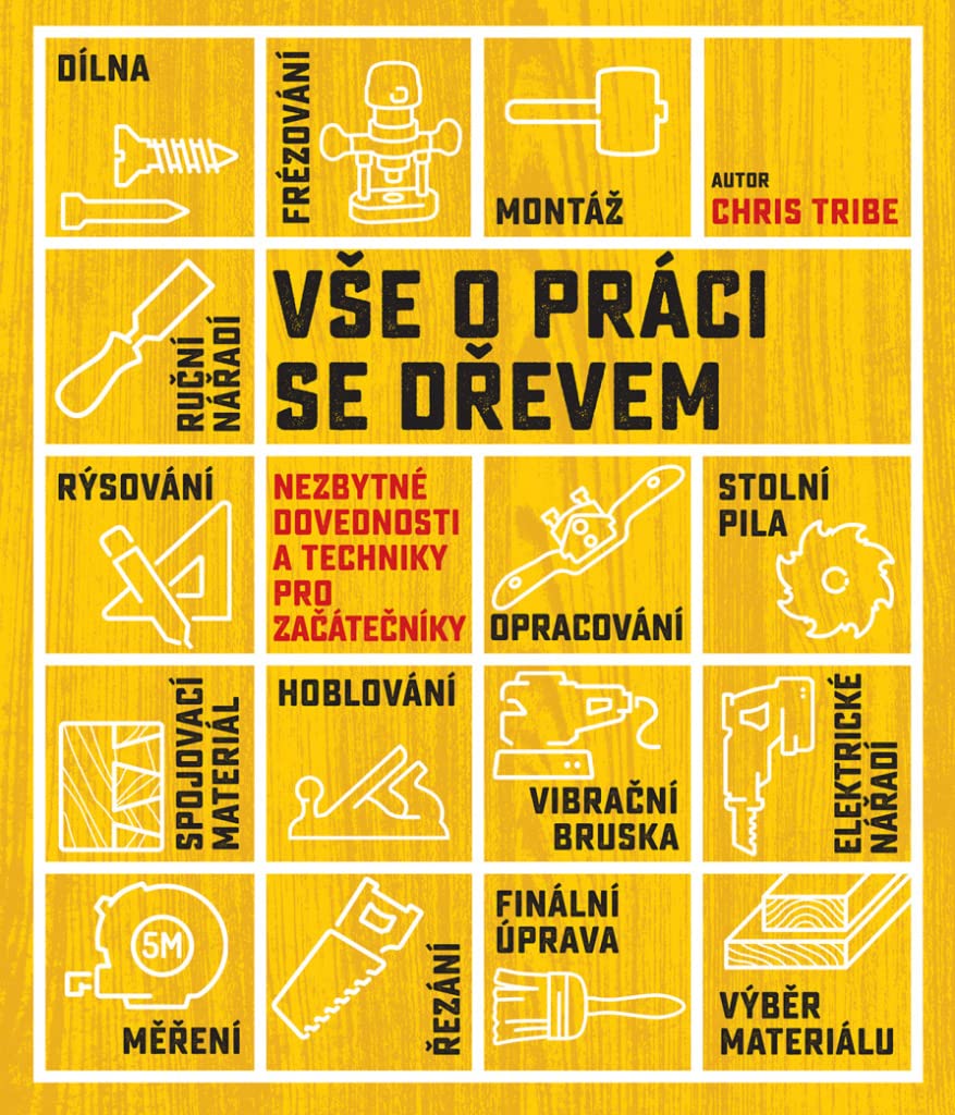 Vše o práci se dřevem: Nezbytné dovednosti a techniky pro začátečníky (2017) Books