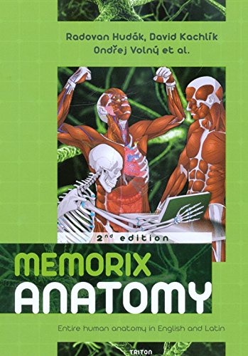 Memorix Anatomy Entire human anatomy in English and Latin 2nd edition book