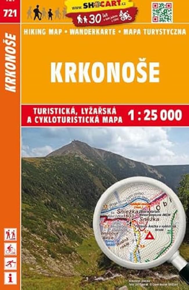 Krkonoše / Riesengebirge (Wander - Radkarte 1:25.000) (SHOCart Wander - Radkarte 1:25.000 Tschechien, Band 721) Leisure, Home & Garden