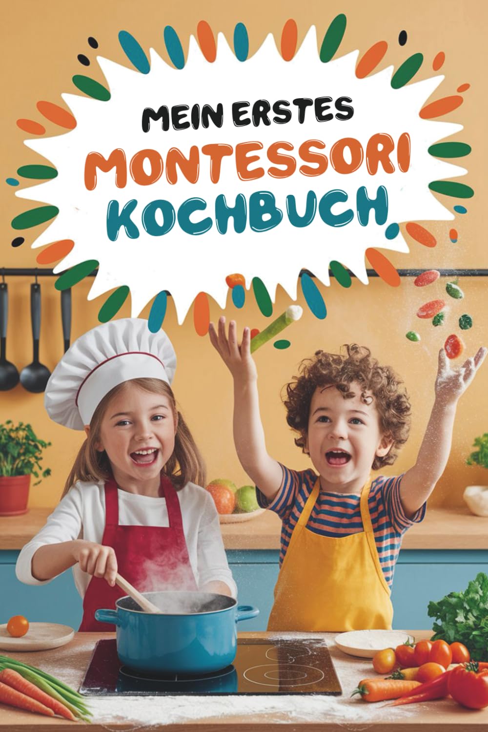 Mein erstes Montessori Kochbuch für Kleinkinder: Gemeinsam Kochen, Selbstständig Wachsen Cooking & Enjoying