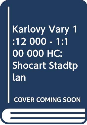 Karlovy Vary 1:12 000 - 1:100 000 HC: Shocart Stadtplan Books