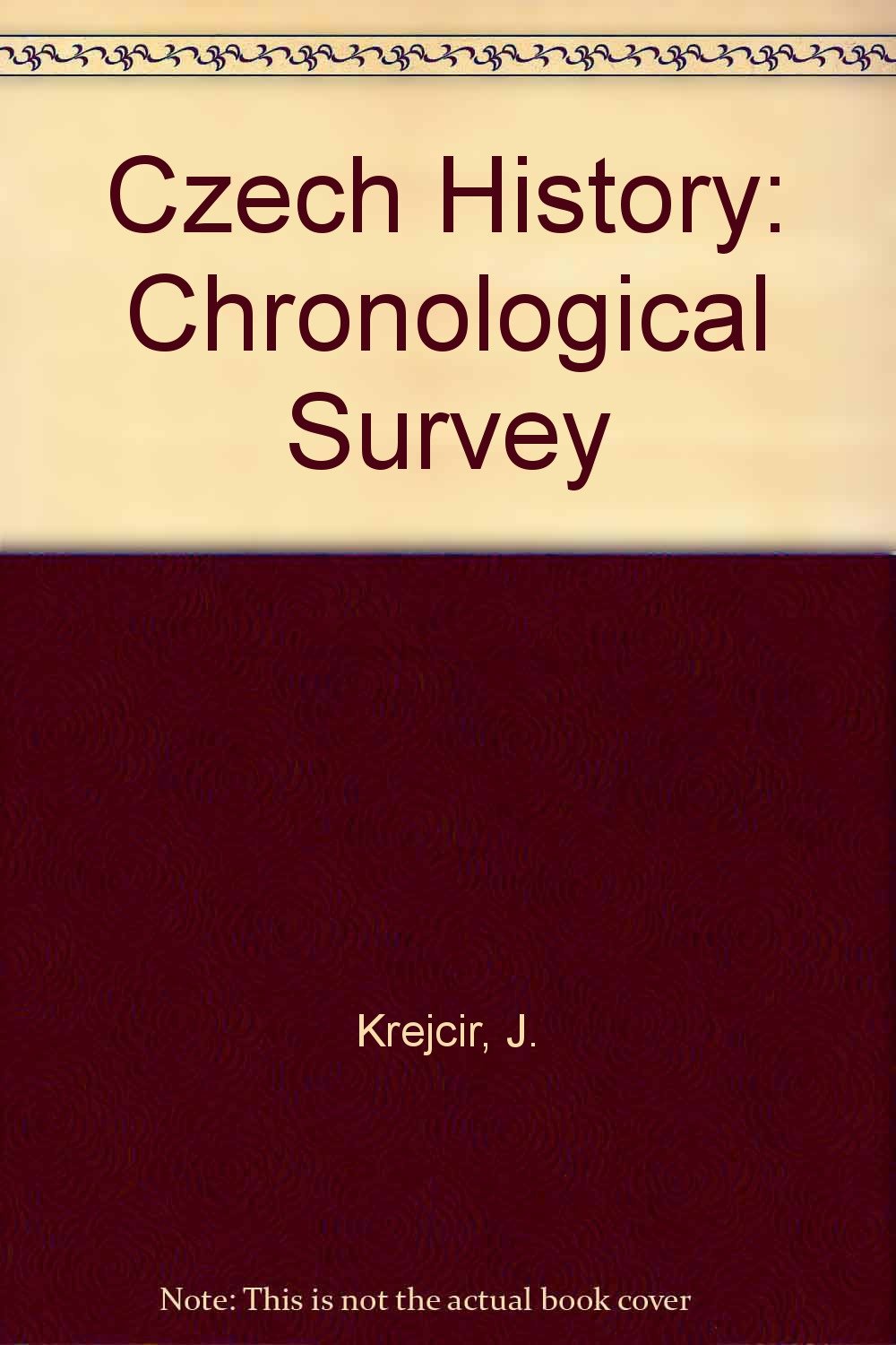 Czech History: Chronological Survey Politics & History books