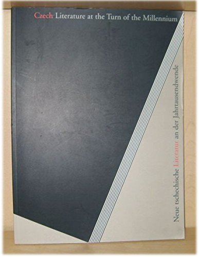 Czech Literature at the Turn of the Millenium Books
