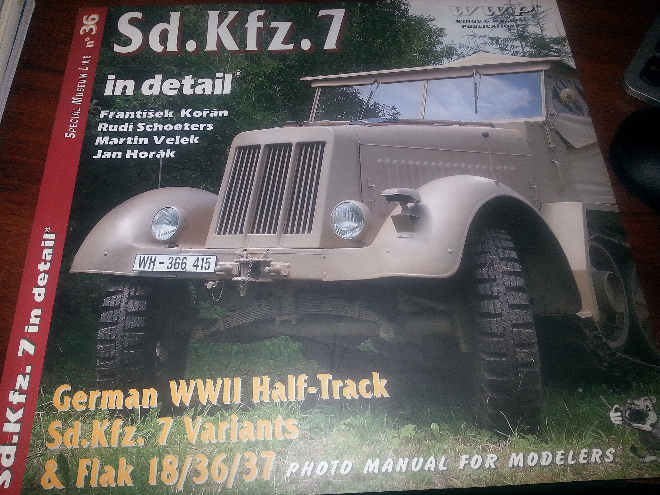 Sd.Kfz.7 In Detail - German WWII Half Track Sd.Kfz.7 Variants & Flak 18 / 36 / 37 - Special Museum Line No. 36 book