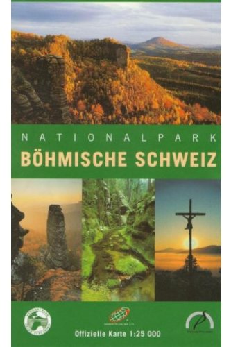 Nationalpark Böhmische Schweiz 1:25.000 Wanderkarte GOL Maps & Plans