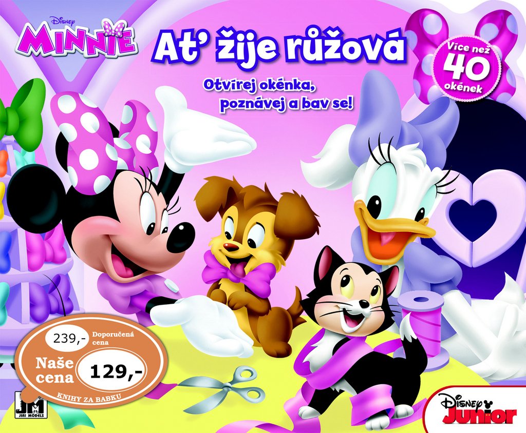Minnie Ať žije růžová: Otvírej okénka, poznávej a bav se! (2014) Books