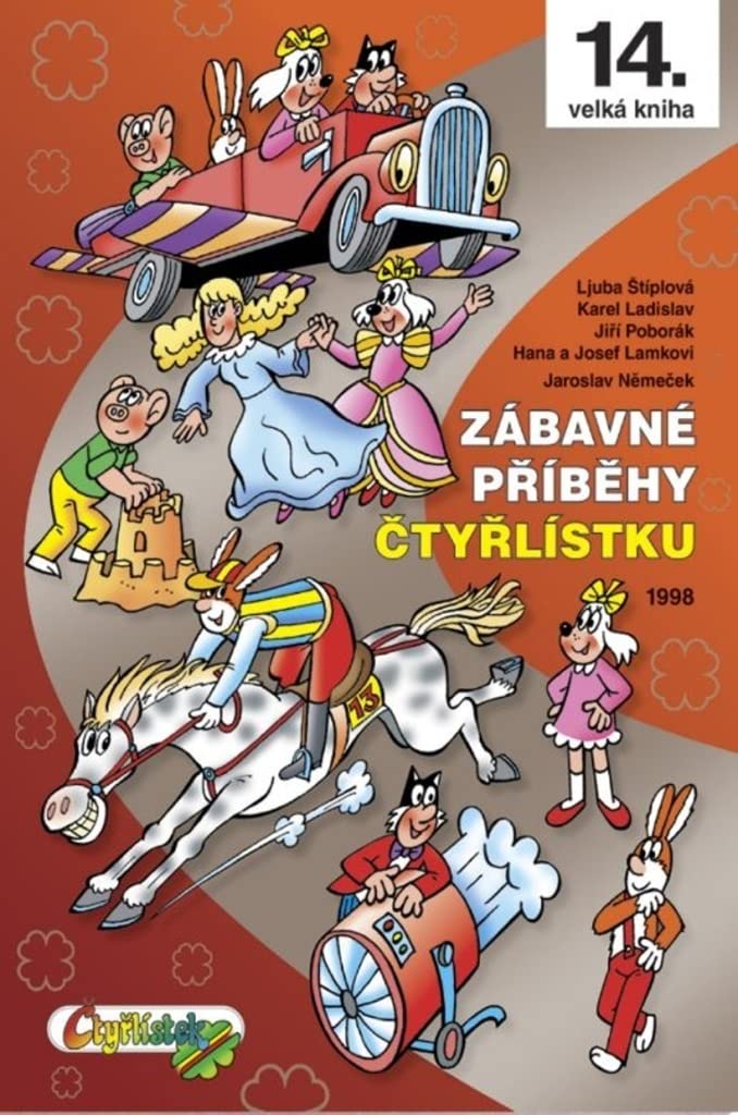 Zábavné příběhy Čtyřlístku: 14. velká kniha, 1998 (2015) Books