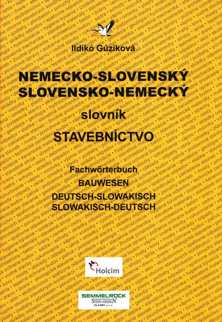 Nemecko-slovenský Slovensko-nemecký slovník: Stavebníctvo (2002) Books