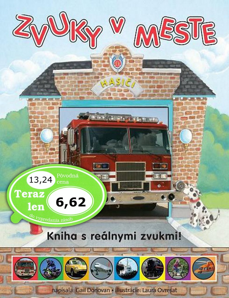 Zvuky v meste: Kniha s reálnymi zvukmi! (2009) Books