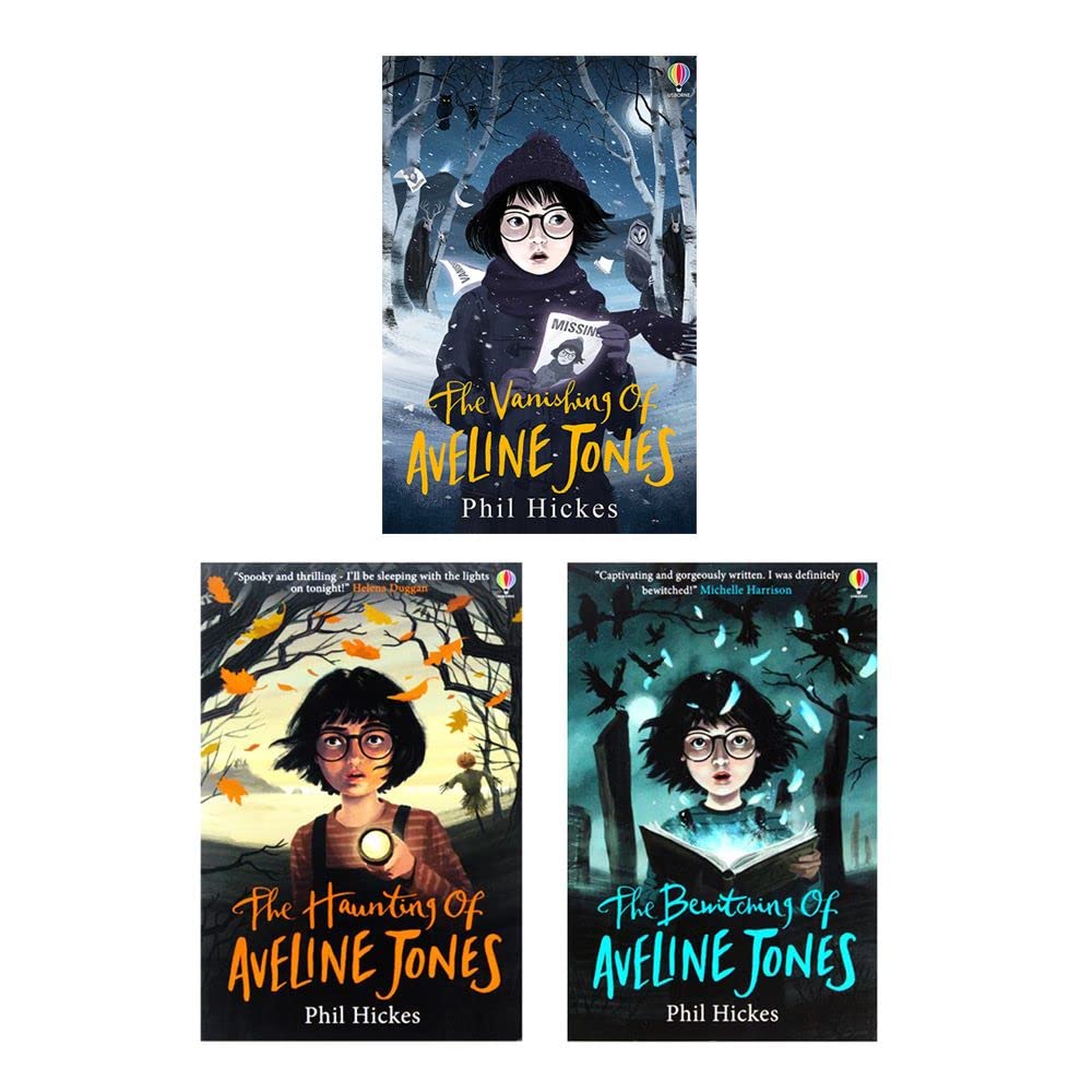 Aveline Jones Series 3 Books Collection Set By Phil Hickes (The Haunting Of Aveline Jones & The Bewitching Of Aveline Jones,The Vanishing of Aveline Jones) Non-fiction