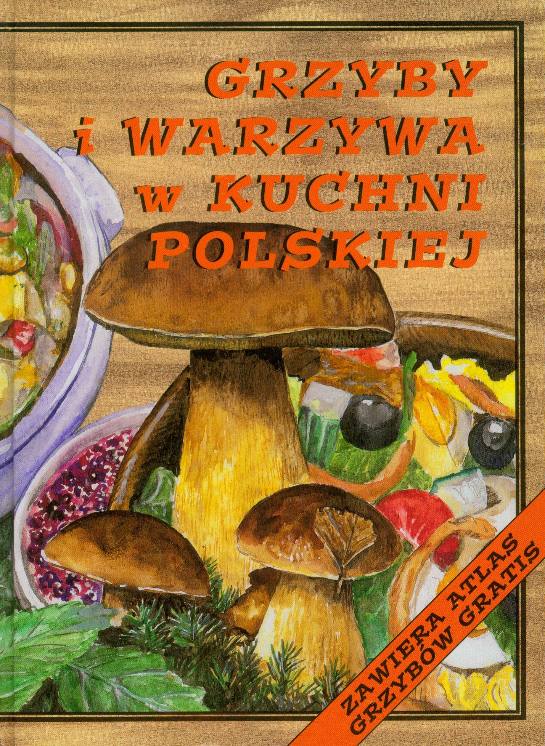 Grzyby i warzywa w kuchni book