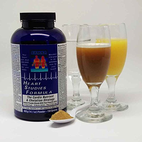 Exsula Superfoods Heart Formula - Synergistic Formula for Cardiovascular and Heart Health (Powder: 400 g) book