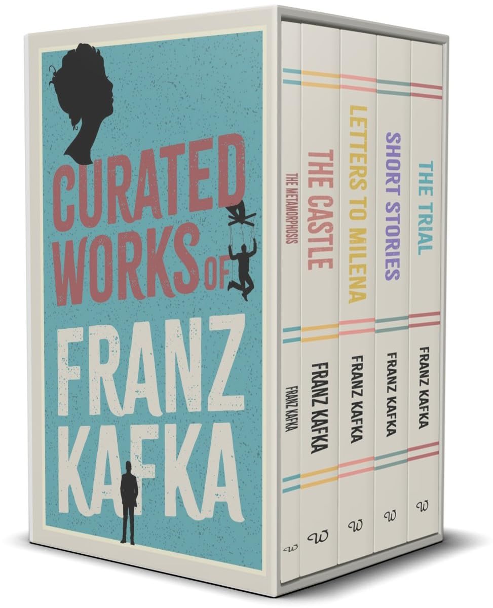 Curated Works of Franz Kafka 5 Books Collection Boxed Set(The Trial, Short Stories, Letters to Millena, The Castle & The Metamorphosis) Classics