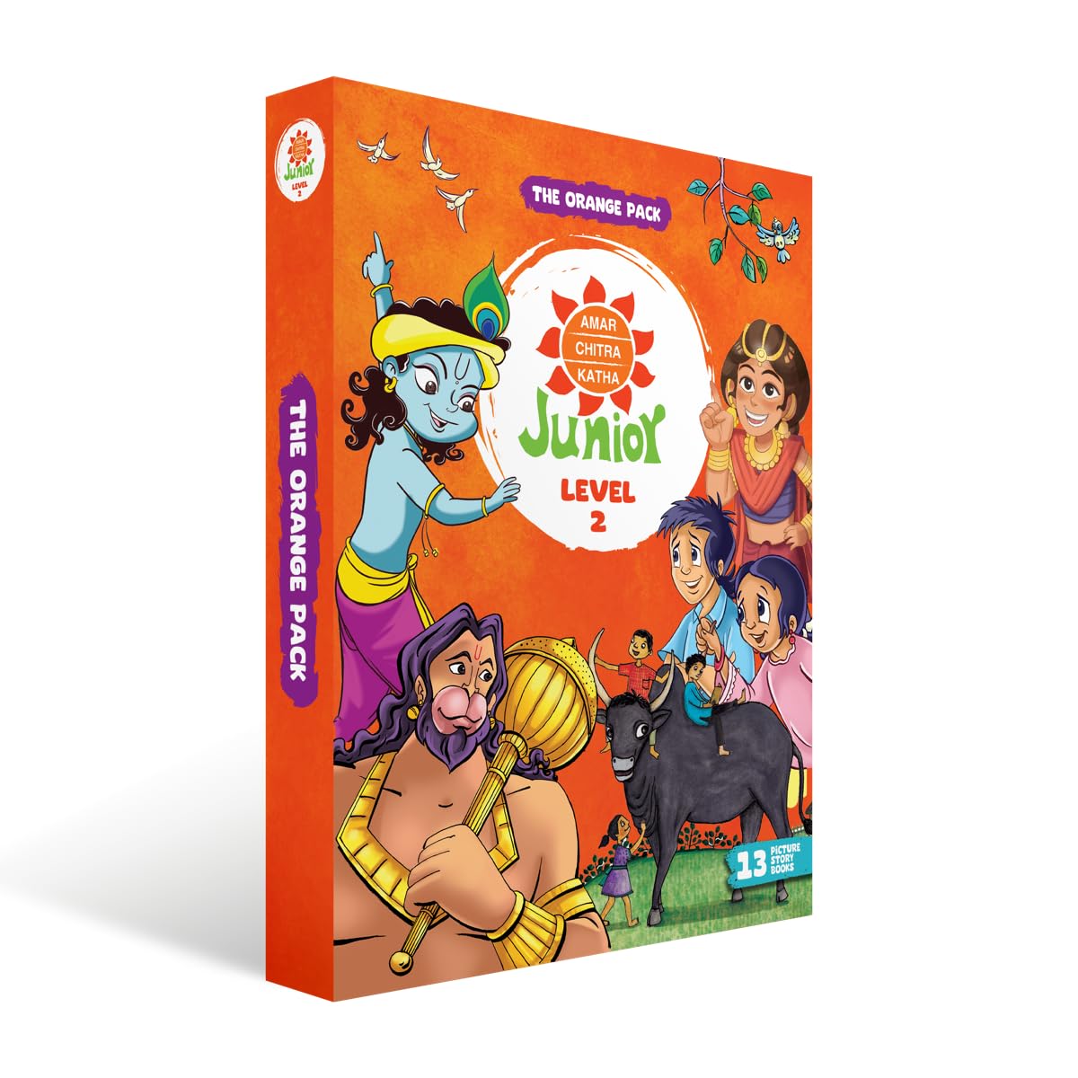 Amar Chitra Katha Junior - Early Reader's Volume 2 | Illustrated Stories for Beginners | Easy-to-Read Comic Book Set for Kids 4+ Books