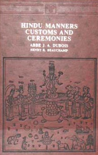 Hindu Manners, Customs and Ceremonies Philosophy
