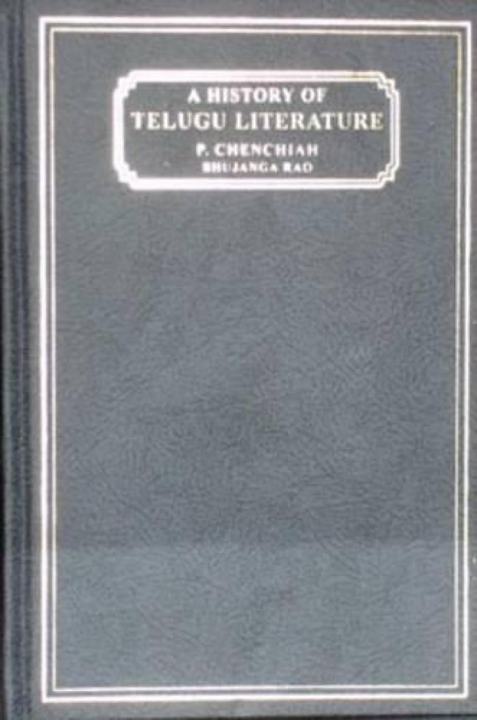 History of Telugu Literature Philosophy