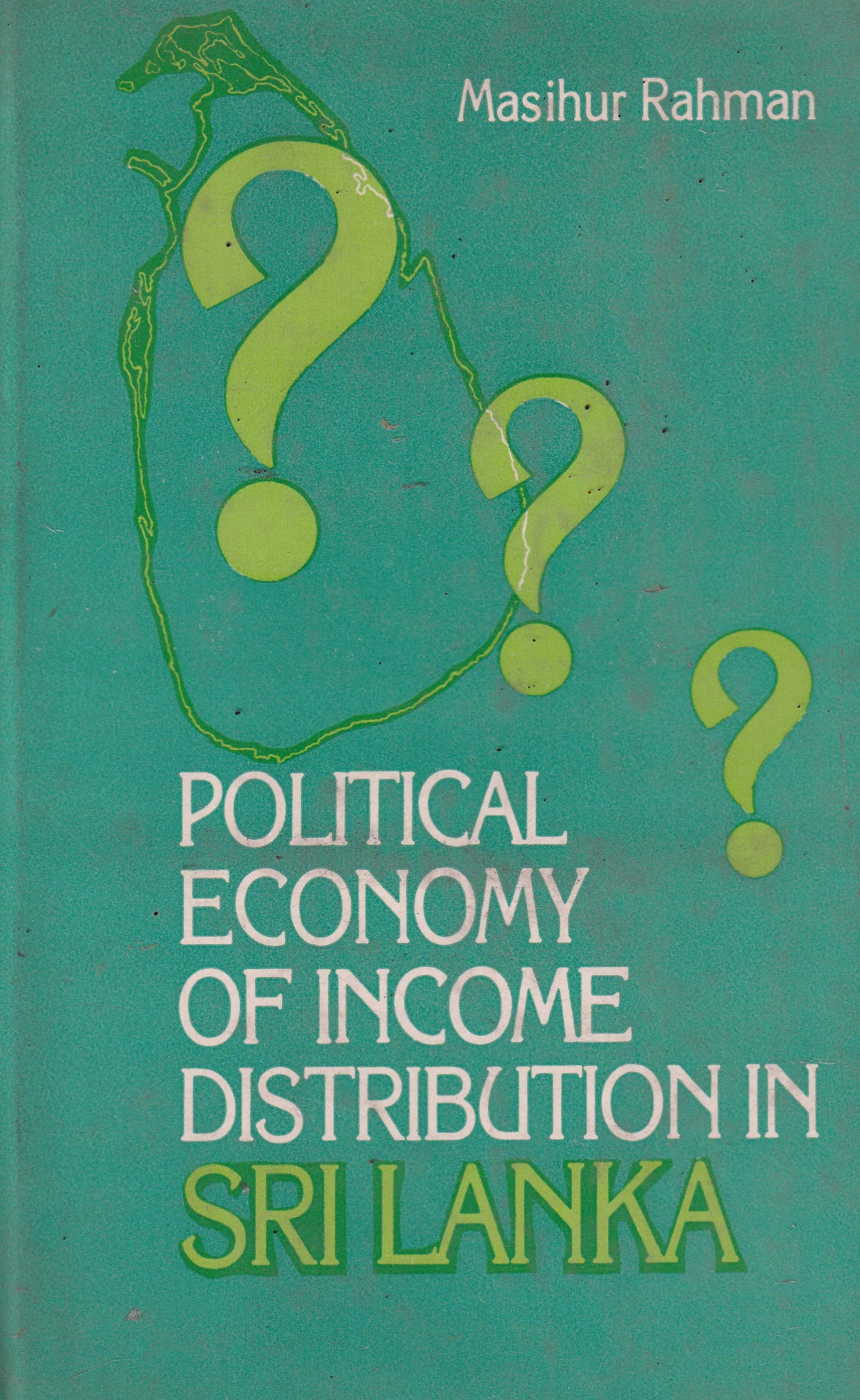 Political Economy of Income Distribution in Sri Lanka Books