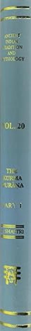 The Kurma Purana: v. 20, Pt. 1 Religion & Esotericism