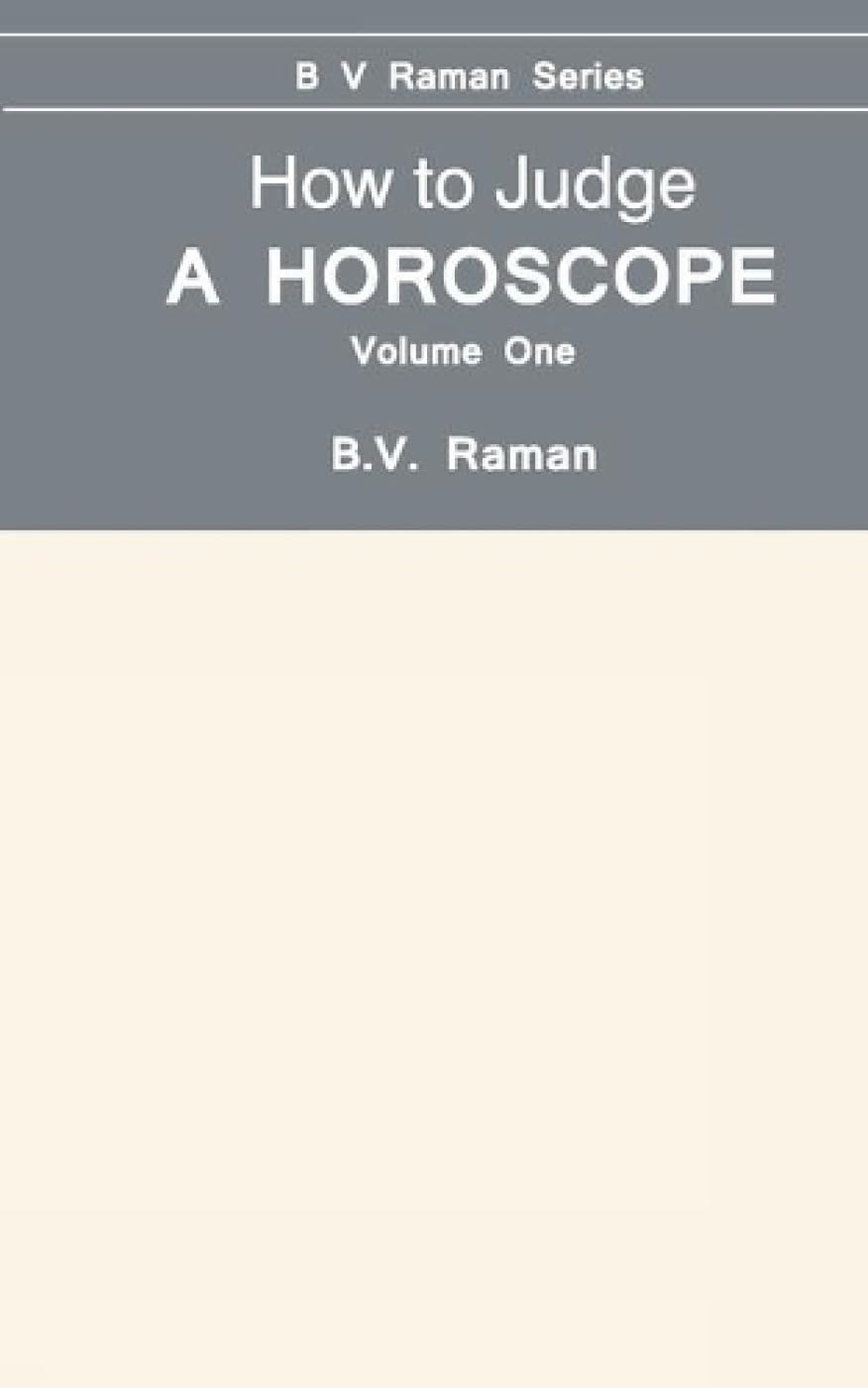 How to Judge a Horoscope Religion & Esotericism