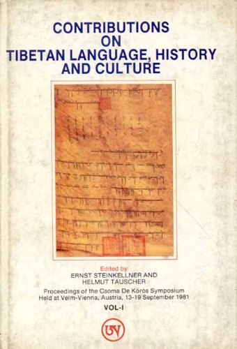 Contributions on Tibetan Language, History and Culture (Vol. I) Books