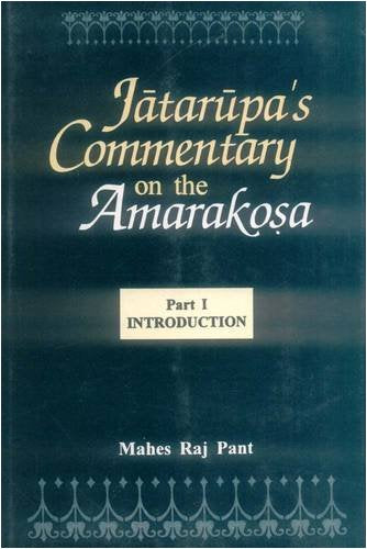 Jatarupa's Commentary on the Amarakosa Books