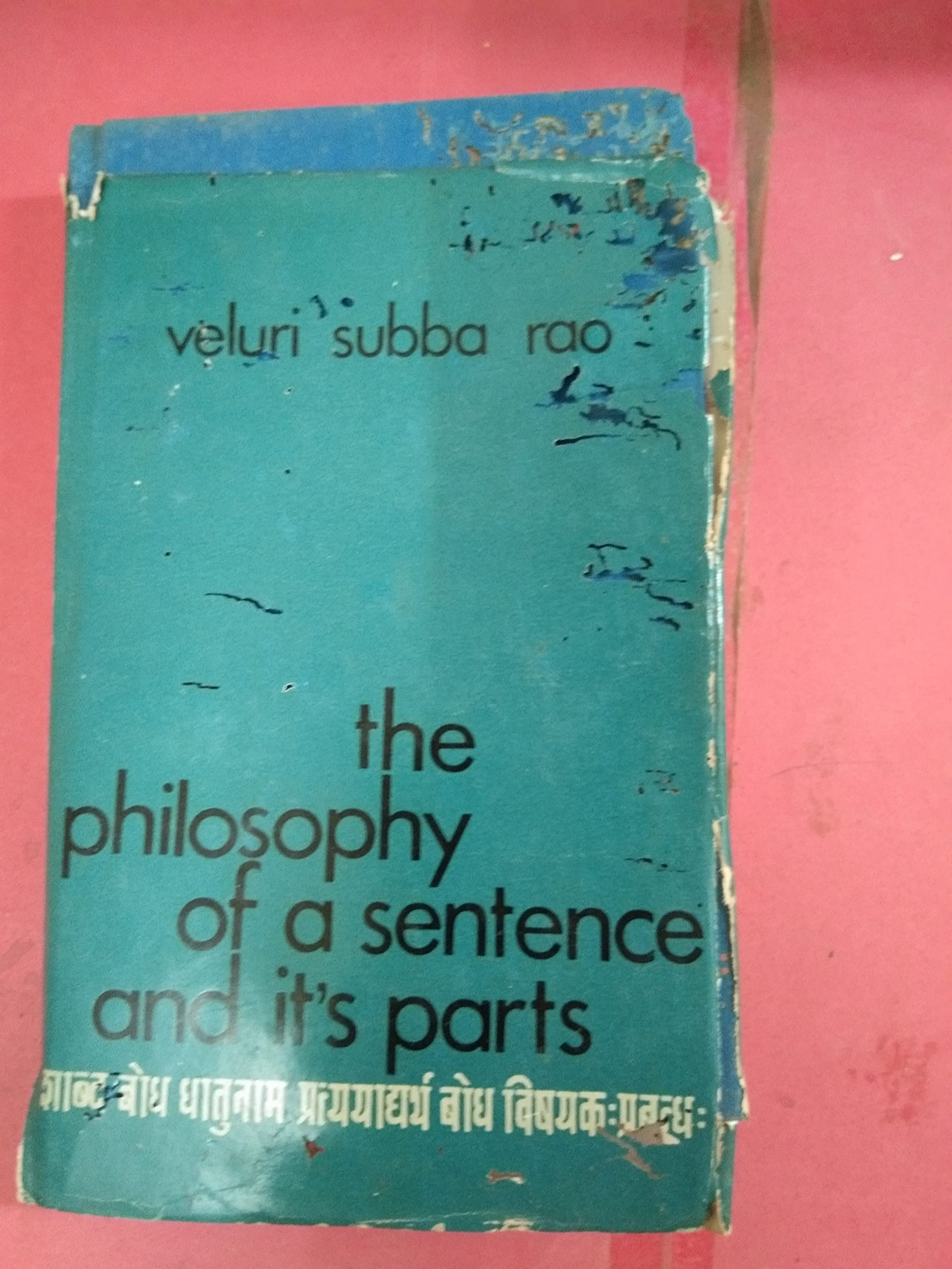 The Philosophy Of A Sentence And Its Parts Books